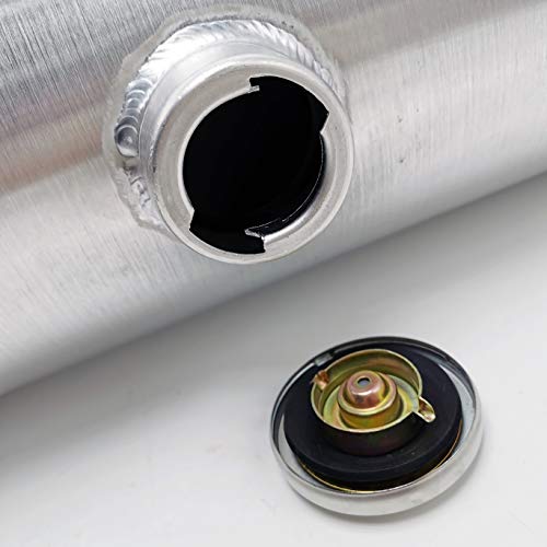 JSD 7 Gallons 8"x33" Aluminum Spun Round Gas Tank Fuel Tank Center Fill 3/8" NPT Outlet by JSD AUTO PARTS - Image 6