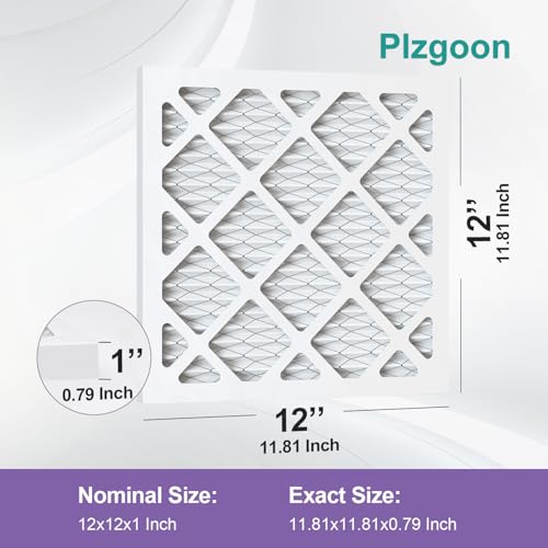 Plzgoon 12x12x1 Air Filter MERV 11, 2-Pack for AC & Furnace, MPR 1000 by Plzgoon - Used condition - Image 2
