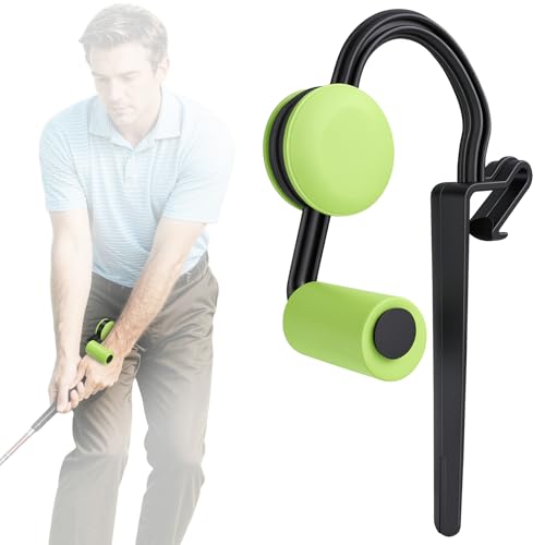 C CLINK Universal Square Golf Swing Trainer | Instant Tactile Swing Feedback | Anti-Slip No Drop for Womens Slim & Mens Thick Wrists | Pro Clubface & Impact Correction