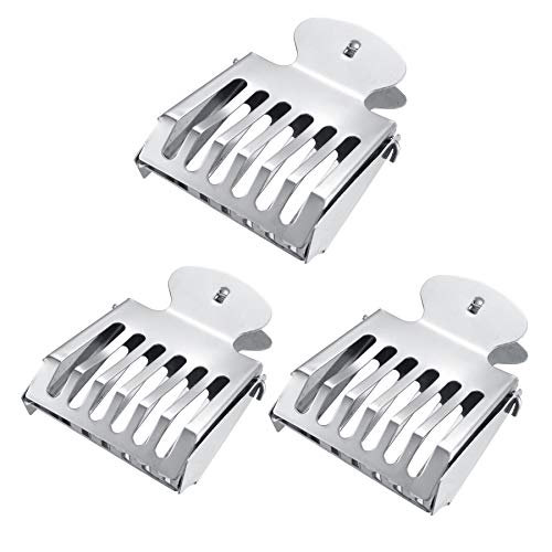 YengHome Beekeeping Bee Queen Cage Catcher Clips 3 Pack Stainless Steel Beekeeper Beekeeping Catching Tool Equipment
