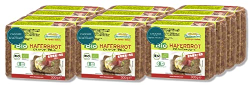 【ケース販売】 Mestemacher(メステマッハー) オーガニック ハーファーブロート (ライ麦&オート麦&ひまわりの種ブレッド) 300g 12個セット (B099F2N7RR) Amazon価格推移・価格追跡