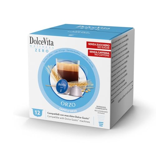 DOLCE VITA 48 Capsule Dolce Gusto ORZO NATURALE Compatibili con