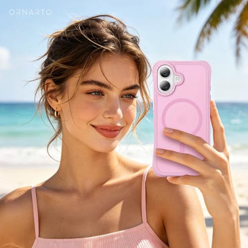 ORNARTO for iPhone 17 Case for MagSafe, Women and Girls, Ballet Blush by ORNARTO - Used condition - Image 5