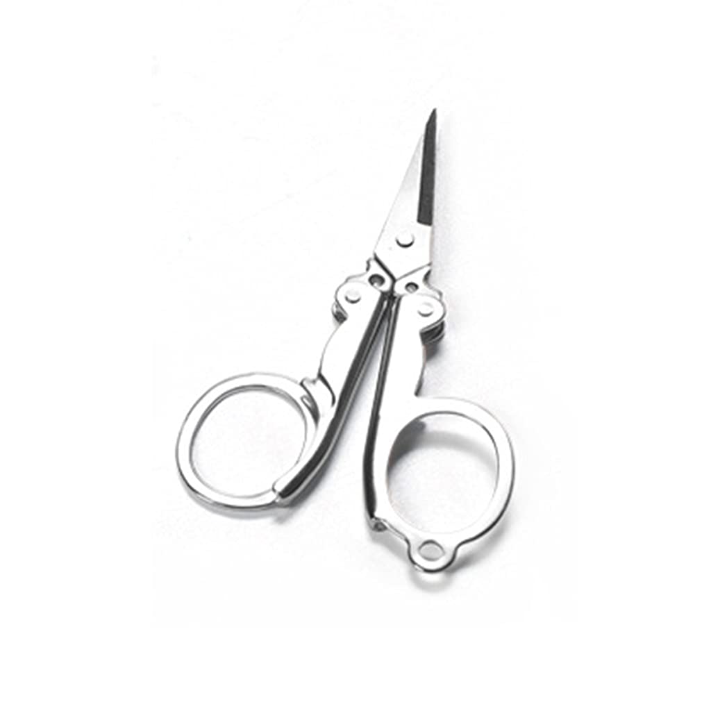 XuQiZZpp Multipurpose Stainless Steel Scissors for Sewing Scissors Folding Scissors Home School Supplies
