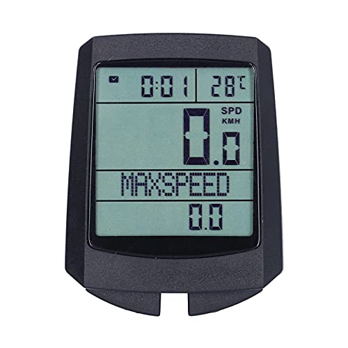 Bicycle Computer Intelligent Induction Fstn Screen Speedometer Ipx5 Waterproof, Cycling Bike Computer For Clock Display/Riding Distance/Riding Time #TOP29