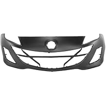 Primered, Front Bumper Cover Fascia for 2010 2011 Mazda 3 2.0L Engine 10 11, MA1000223