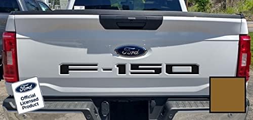 Vista 16 de Decal Mods Calcomanías de inserción para portón trasero 2021-2025 con incrustaciones de letras (calcomanía delgada) para Ford F150 (2021-2025) gris