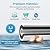 AQUA CREST FXHTC Whole House Water Filter, Well Water Filter Replacement for GE® FXHTC, GXWH40L, American Plumber W10-PR, Culligan® RFC-BBSA, W10-BC, Carbon Filters, 5 Micron, Pack of 4