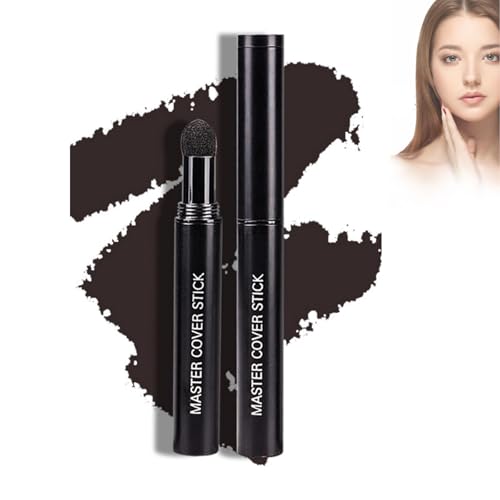 Eazerom 12 Hair Dye Stick,Barra de Color para las Canas y Raíces,Temporary Hair Dye Stick,Hair Color Touch Up Cover Root cream,para Cubrir la Raíz del Cabello gris,Retoque del Cabello,02# Dark Brown