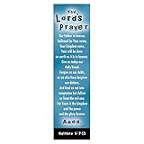 Christian Art Gifts The Lord's Prayer Heavy Paper Bookmarks - Pkg. of 10 (BMP042)