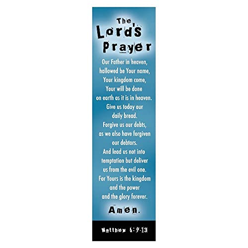Christian Art Gifts The Lord's Prayer Heavy Paper Bookmarks - Pkg. of 10 (BMP042)