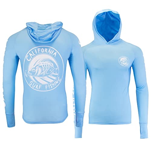 California Surf Fishing (CSF) Performance Hooded Fishing Jersey with UPF 50+