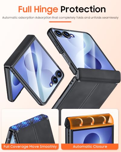 Image of for Galaxy Z Flip 8 Case with Hinge Protection & Screen Protector