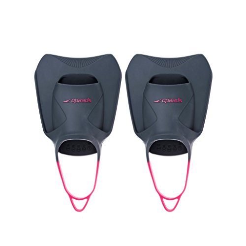 Speedo Biofuse Fitness Fin - Grey/Pink, X-Large