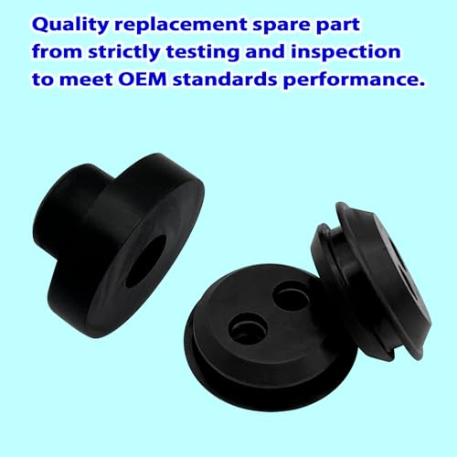 Fuel Tank Grommet Bushing Rubber Fuel Tank Bushing Compatible with Craftsman Coleman Generator Cub Cadet John Deere MTD Zero Turn Troy Bilt Lawnmower Riding Mower and Garden Tractor - Image 3