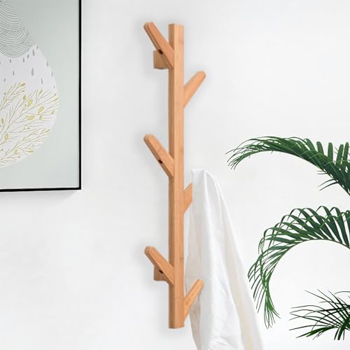 Wandgarderobe Mit Drehbaren Haken Aus Messing – Platzsparend, Luxuriös, Für Eingang & Wohnzimmer