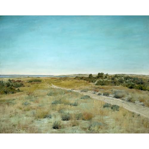 Toile imprimée First Touch of Autumn par William Merritt Chase, décoration murale giclée 101x127cm