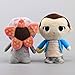 Yzhome Nuevo Anime De Dibujos Animados Stranger Things Peluche 18M , Cute Eleven and Eggo Demogorgon Soft Stuffed Doll Gifts （2 Piezas ）