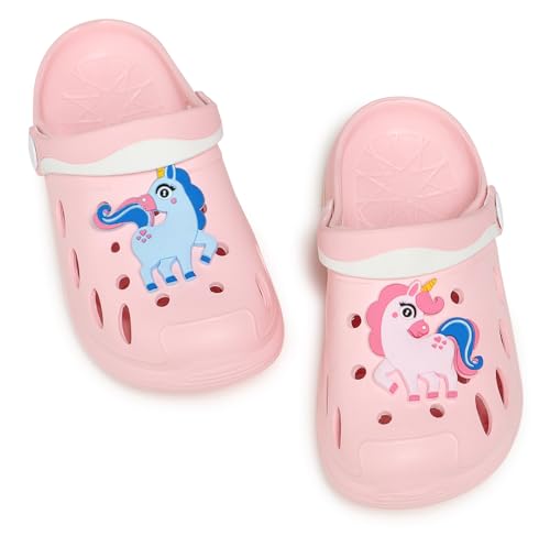 Image of Kids Girls Boys Clogs Garden Shoes Toddler Beach Summer Slides Slippers Indoor Outdoor Children Water Shower Pool Sandals for Toddler /Little Kid