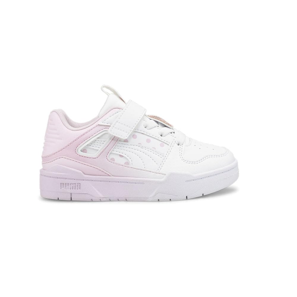PUMA Kids Girls Slipstream Miraculous Slip On Sneakers Shoes Casual - Pink, White - Size 1 M