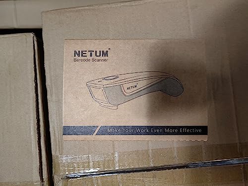 ماسح رمز QR من NETUM ، ماسح ضوئي صغير للباركود متوافق مع بلوتوث ، ماسح ضوئي صغير محمول USB 1D 2D للباركود للمخزون ، قارئ صور لاسلكي 2.4G لأجهزة الكمبيوتر اللوحي iPhone iPad Android iOS PC POS