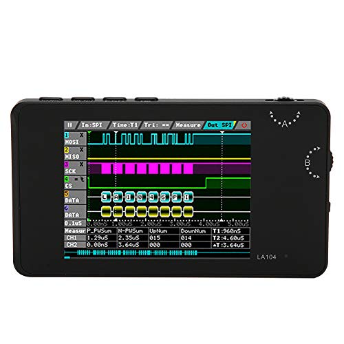 Portable Digital Logic Analyzer TFT LCD Display 4 Channels Automotive Electronics