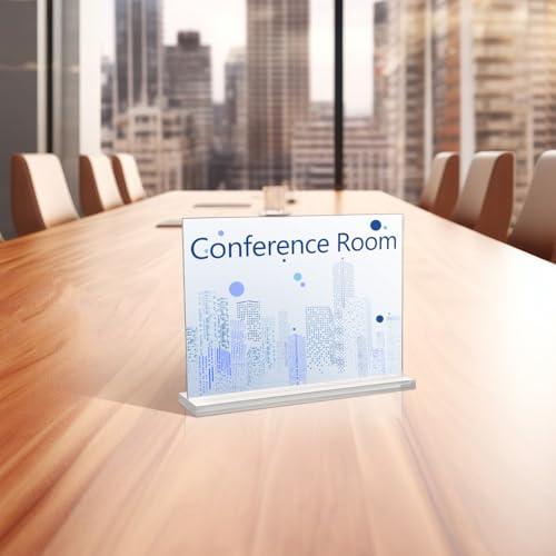 Présentoir menu en acrylique transparent Lurrose pour protéger vos affiches de table légères