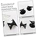 HOLIDYOYO 10pcs Light Bulb Removal Tool High Reach Suction Cup for Mini Track Lights Sturdy Material Easy to Use