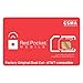 Red Pocket Dual Cut Gsma Sim Card AT&T Compatible Micro and Regular