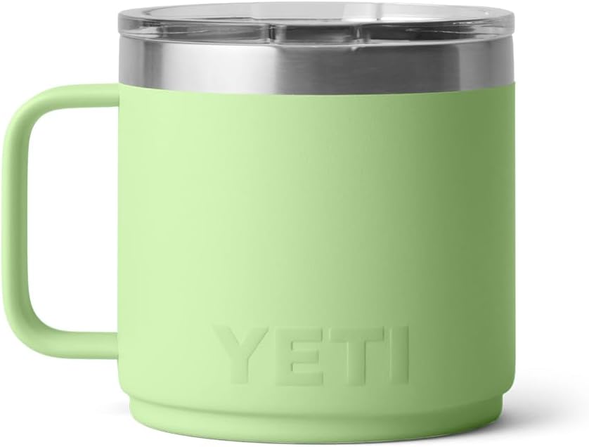 YETI Rambler 14 oz Stackable Mug, Vacuum Insulated, Stainless Steel with MagSlider Lid | Stackable, Vacuum Insulated, MagSlider Lid, Stackable, Vacuum Insulated, MagSlider Lid - Image 5