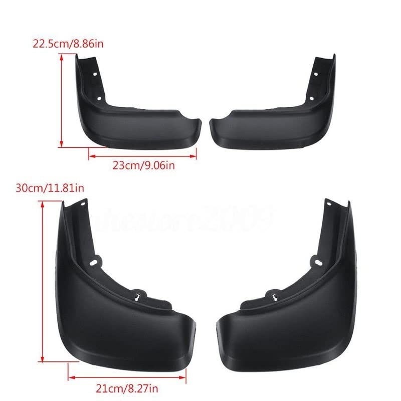 Garde-Boue pour Volvo XC60 2014-2017 accessoires auto bavettes de protection 4x4 - 3