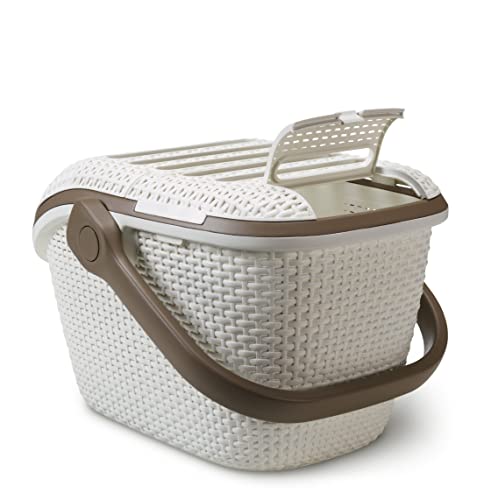 Curver Pet Transportbox L: 51 cm B: 38 cm H: 33 cm weiss