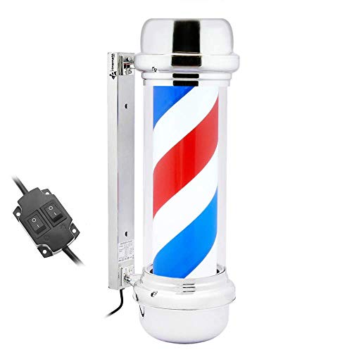 PrimeMatik - Barbierstab Hell und Dreh Friseur 230 x 690 mm