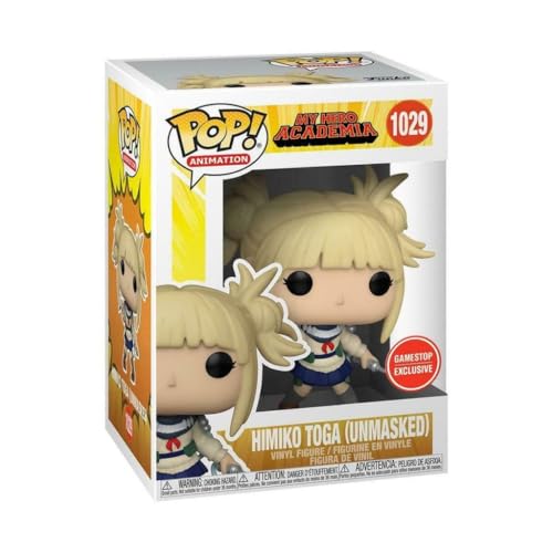 Funko POP and Tee: My Hero Academia Himiko Unmasked Vinyl Figure Exclusive