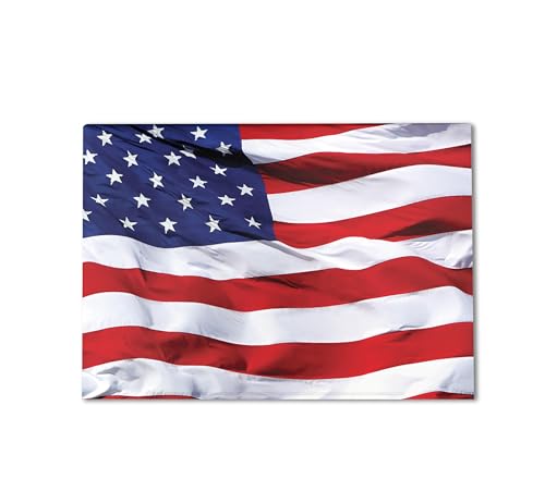 Image of Gaming Skin Compatible with HP Envy x360 16 inch (2023) - American Flag - Premium 3M Vinyl Protective Wrap Decal Cover - Easy to Apply | Crafted in The USA by MightySkins