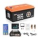 VEVOR 48V 105Ah Golf Cart Lithium Battery, 48 Volt Golf Cart Battery with 200A BMS, LCD Monitor and Mobile APP, LiFePO4 Battery with 600A Peak Current, 20A Charger and 4000+ Cycles, for Golf Carts