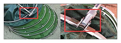 Huanxi Jllidcy 2M/2.5M/3M/4M Fishing Net Quick-Drying Fishing Trap Nets Foldable Crayfish Traps Carp Fishing Accessories Paionn (Color : 33 X 200Cm No Bag) #TOP2