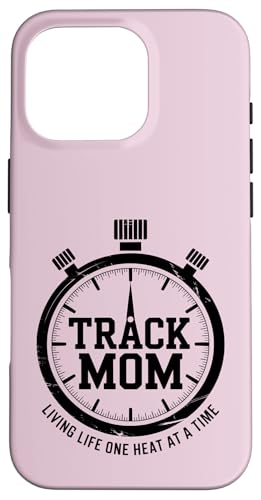 Track Mom Living Life One Heat At A Time �O���t�B�b�N �X�}�z�P�[�X iPhone 16 Pro �p