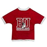All Star Dogs NCAA Boston University Terriers Athletic Mesh Dog Jersey, Large