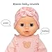 Baby Born Learn to Walk Baby Doll Annabell - Blue Eyes: Realistic Features for Kids Ages 3+, Walks, Crawls, Sits & Kicks, Eyes Open & Close, Multiple Sound Effects