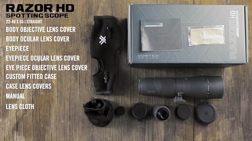 Image of Vortex Razor HD Spotting Scope (22-48x65 Straight)