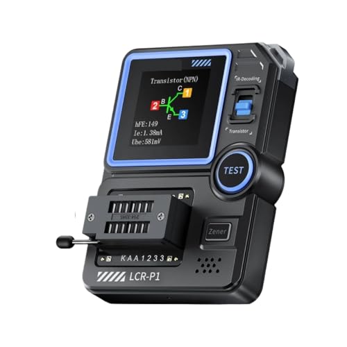 LCR-P1 �g�����W�X�^�e�X�^�[ �_�C�I�[�h�O�ɊǗe�ʒ�R�v LCR ESR ���[�^�[ NPN PNP MOSFET IR ���@�\�e�X�^�[