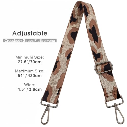 Image of Replacement Purse Strap Shoulder Strap Adjustable Crossbody Strap for Women Crossbody Wide Shoulder Bag