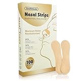 ZenithHome Nasal Strips 100 Count, Upgraded Softer & Stronger for Snoring Relief and Snoring Solution, Extra Strength Nose Strips for Breathing, Anti Snoring Devices for Sleep & Sport, Deeper Sleep