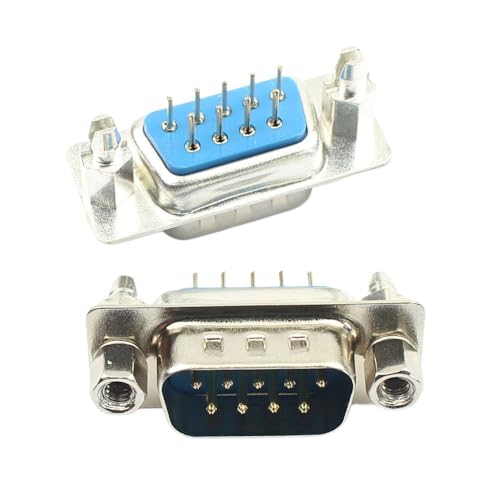 Image of 10PCS DB9 Connector core VGA Pl9pin Port Socket Female Male D Type Adapter D SUB DB15(Orange)