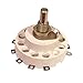 Ohmite Switch, Rotary Tap, Sp8T, 50A, 300V - 412-8E