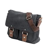 [YURIBUG] キャリーオンバッグ ショルダーメンズ 大容量 ビジネスバッグ 通学 通勤 帆布 メッセンジャー 斜めがけ カメラ バッグ