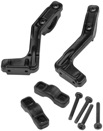 Renthal (HG-100-BRACKET) Black Moto Handguard Replacement Bracket