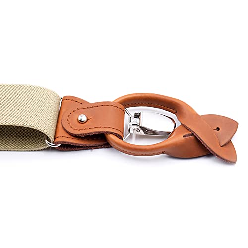 Mannen Bretels Breed Verstelbare Y Vorm Jarretelclips Heren Bretels Zware Sterke Metalen Clips Broek Bretels Zwarte Bretels Voor Mannen Broek Vader/Man Gift - Afbeelding 7