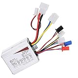 【APLICACIONES SALVAJES】 Este controlador de motor de cepillo es un accesorio perfecto para bicicleta eléctrica, scooter, etc. Le brinda una experiencia de conducción más cómoda y le permite disfrutar de su tiempo en bicicleta.